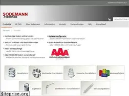 Sites similar to sodemann-federn.de