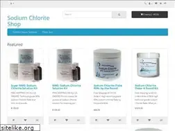 Sites similar to sodiumchloriteshop.com