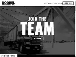Sites similar to sodreltrucklines.com
