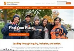 Sites similar to soe.syr.edu