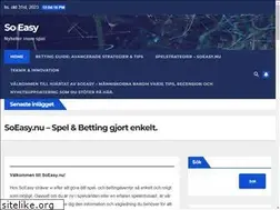 Sites similar to soeasy.nu