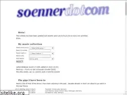 Sites similar to soenner.com