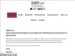 Sites similar to soep-cov.de