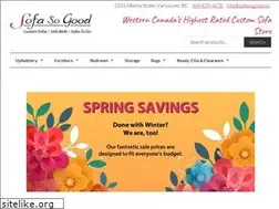 Sites similar to sofasogood.ca