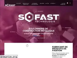 Sites similar to sofast-technologie.com