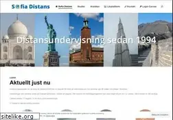 Sites similar to sofiadistans.nu