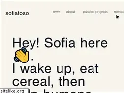 Sites similar to sofiatoso.com