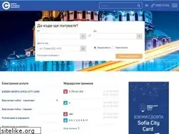 Sites similar to sofiatraffic.bg