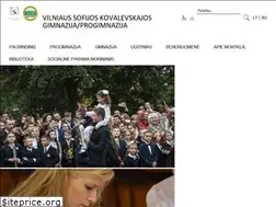 Sites similar to sofijoskovalevskajosmokykla.lt