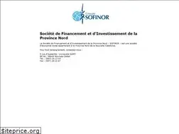 Sites similar to sofinor.nc