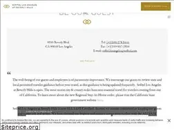 Sites similar to sofitel-los-angeles.com