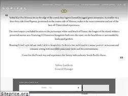 Sites similar to sofitel-moorea-iaora.com