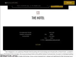 Sites similar to sofitel-so-singapore.com