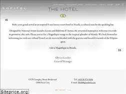 Sites similar to sofitelmanila.com