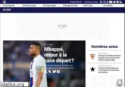 Sites similar to sofoot.com