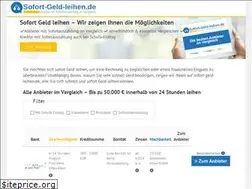 Sites similar to sofort-geld-leihen.de