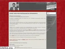 Sites similar to sofortanwalt.de