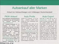 Sites similar to sofortautoankauf.com