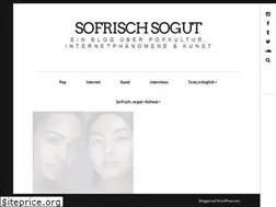 Sites similar to sofrischsogut.com