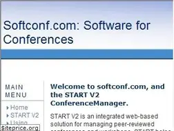 Sites similar to softconf.com