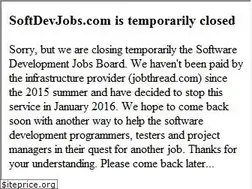 Sites similar to softdevjobs.com