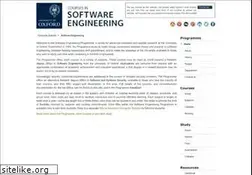 Sites similar to softeng.ox.ac.uk