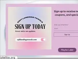 Sites similar to softlandingstowels.com