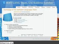 Sites similar to softlang.org