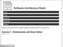 Sites similar to softwarearchitecturerad.io