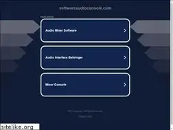 Sites similar to softwareaudioconsole.com