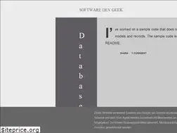 Sites similar to softwaredevgeek.blogspot.com