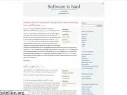 Sites similar to softwareishard.com