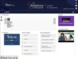 Sites similar to softwarepublico.gob.ec