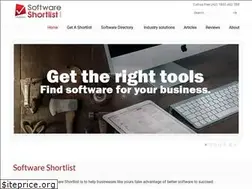 Sites similar to softwareshortlist.com
