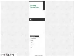Sites similar to softwaretestersforum.blogspot.com