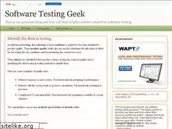 Sites similar to softwaretestinggeek.com