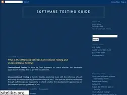 Sites similar to softwaretestingguide.blogspot.com