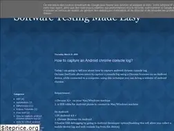 Sites similar to softwaretestingmeasy.blogspot.com