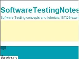 Sites similar to softwaretestingnotes.com