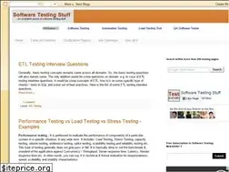 Sites similar to softwaretestingstuff.com