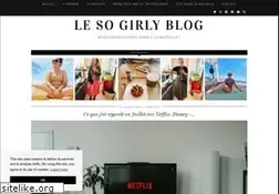 Sites similar to sogirlyblog.com