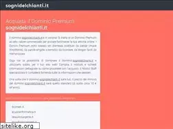 Sites similar to sognidelchianti.it