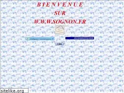 Sites similar to sognon.fr