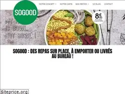 Sites similar to sogood.fr