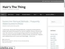 Sites similar to sohairsthething.com