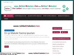 Sites similar to sohbetmakalesi.com