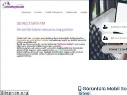 Sites similar to sohbetsayfam.net