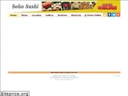 Sites similar to sohosushinyc.net