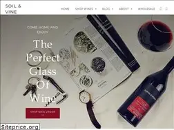 Sites similar to soilandvine.com