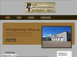 Sites similar to soilengineeringtesting.com